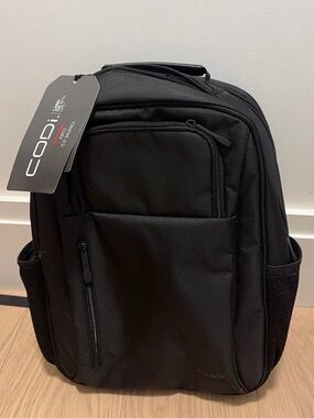 CODI Black Compact Travel/Business Backpack